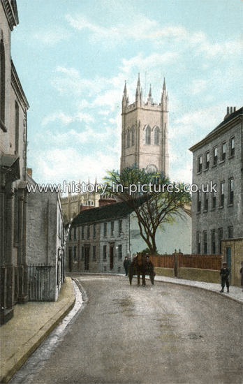 St Mary's Church, Penzance, Cornwall. c.1905